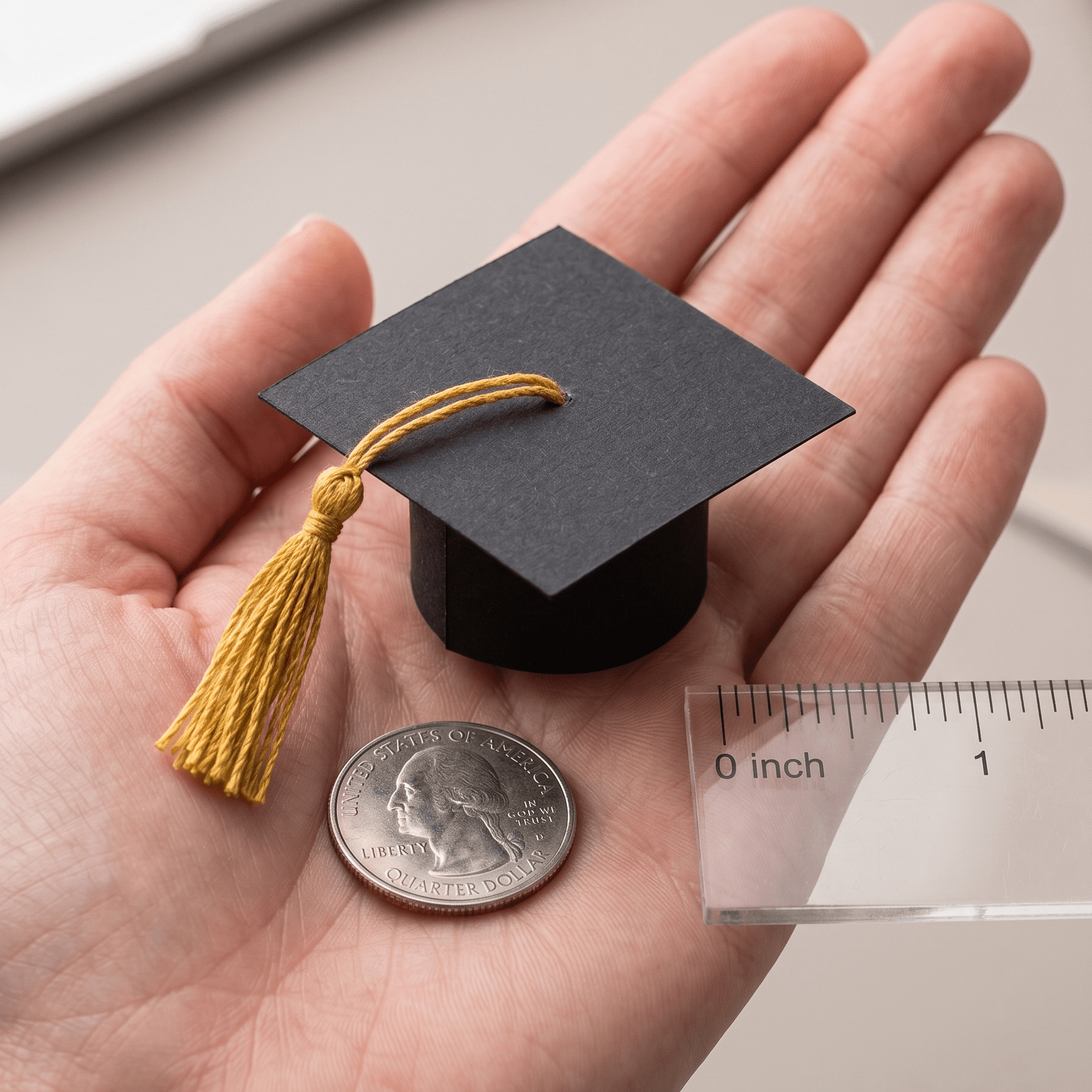 Mini Grad Hat - Vending Machine Add On - Magic World Flowers