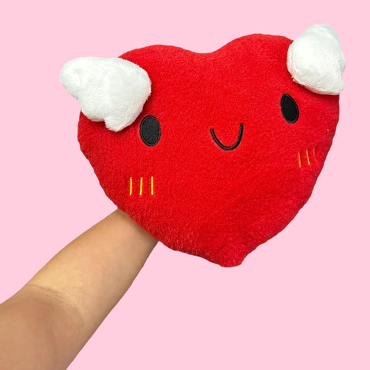 Mini Heart Pillow - Plush - Magic World Flowers
