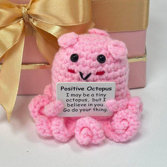 Mini Positive Octopus - Graduation, Get well, Love, Birthday Gift - Magic World Flowers