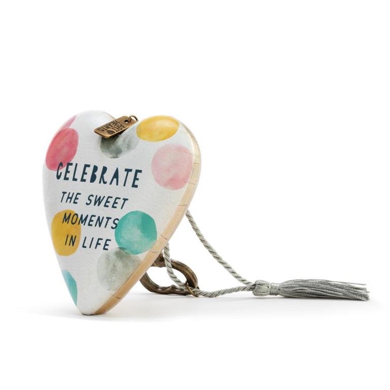 Moments in Life Art Heart - 3.5in - Magic World Flowers