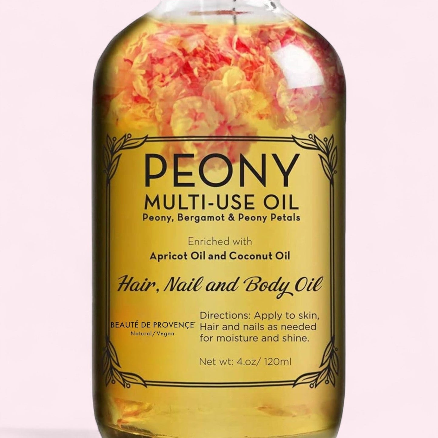 Peony Oil for Face, Body and Hair - Gifts & More Collection - Magic World Flowers