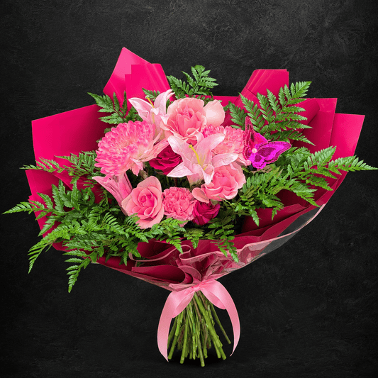 Pink Overload | Modern Blooms Bouquet - Magic World Flowers