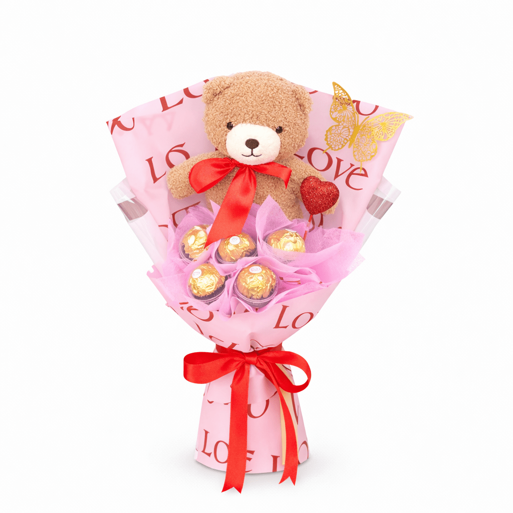 Plushie&Chocolates - Bear - Vending Machine - Magic World Flowers