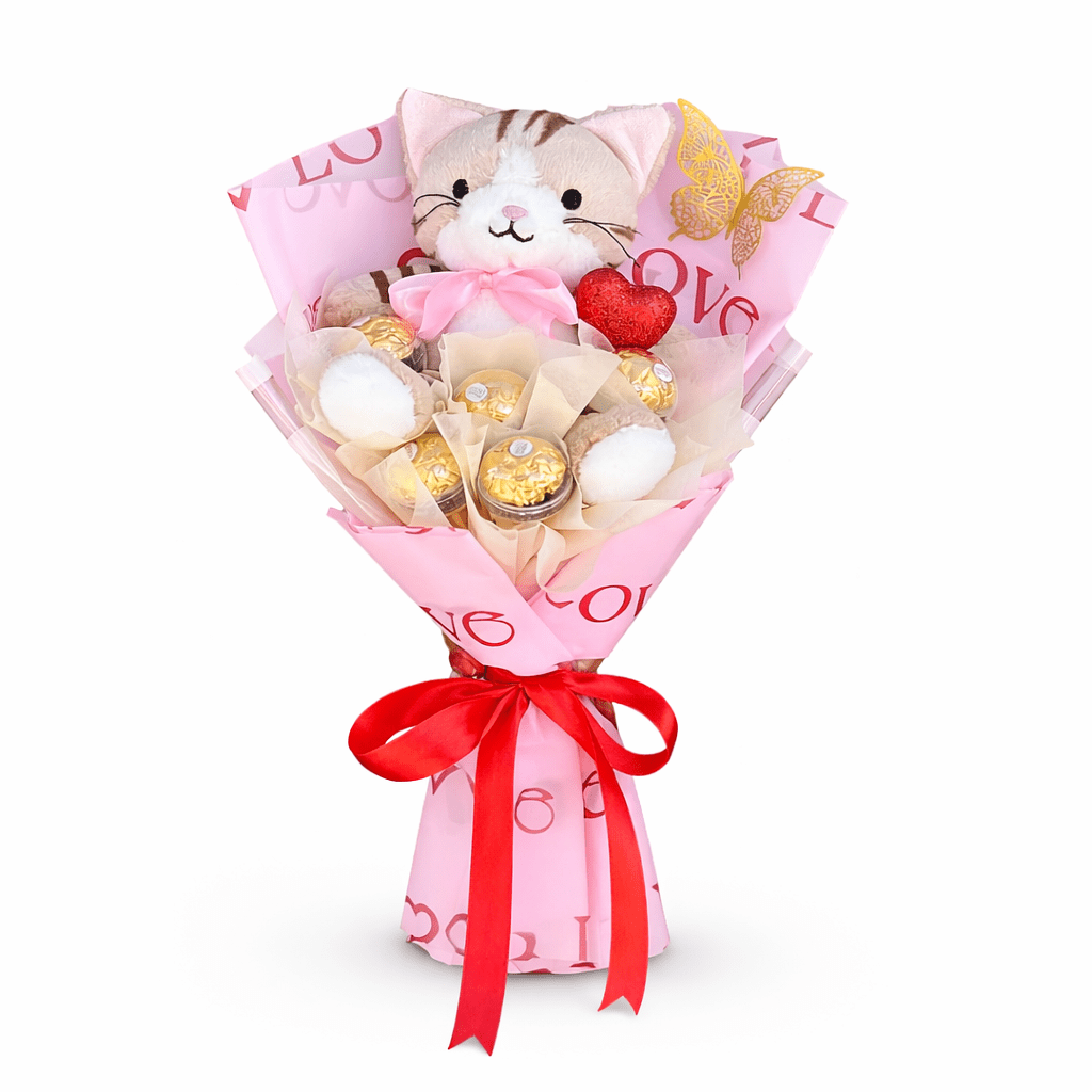 Plushie&Chocolates - Cat - Vending Machine - Magic World Flowers