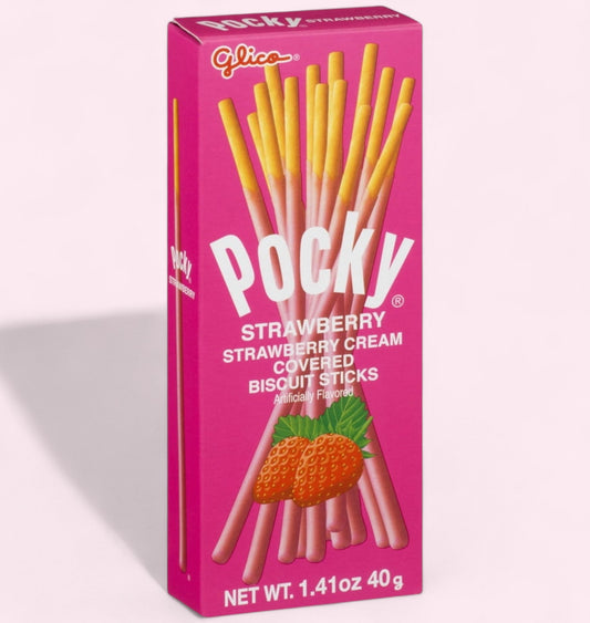 Pocky Strawberry (1.41 oz) - Chocolates & Candies - Magic World Flowers
