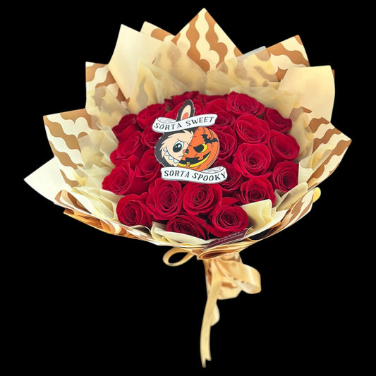 Pumpkin Labubu - Halloween Ramo Buchon - Magic World Flowers