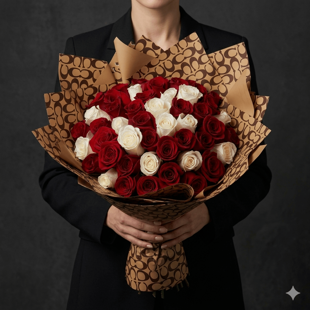 Ramo Buchon Dallas–Fort Worth | Luxury Rose Bouquets – Magic World Flowers