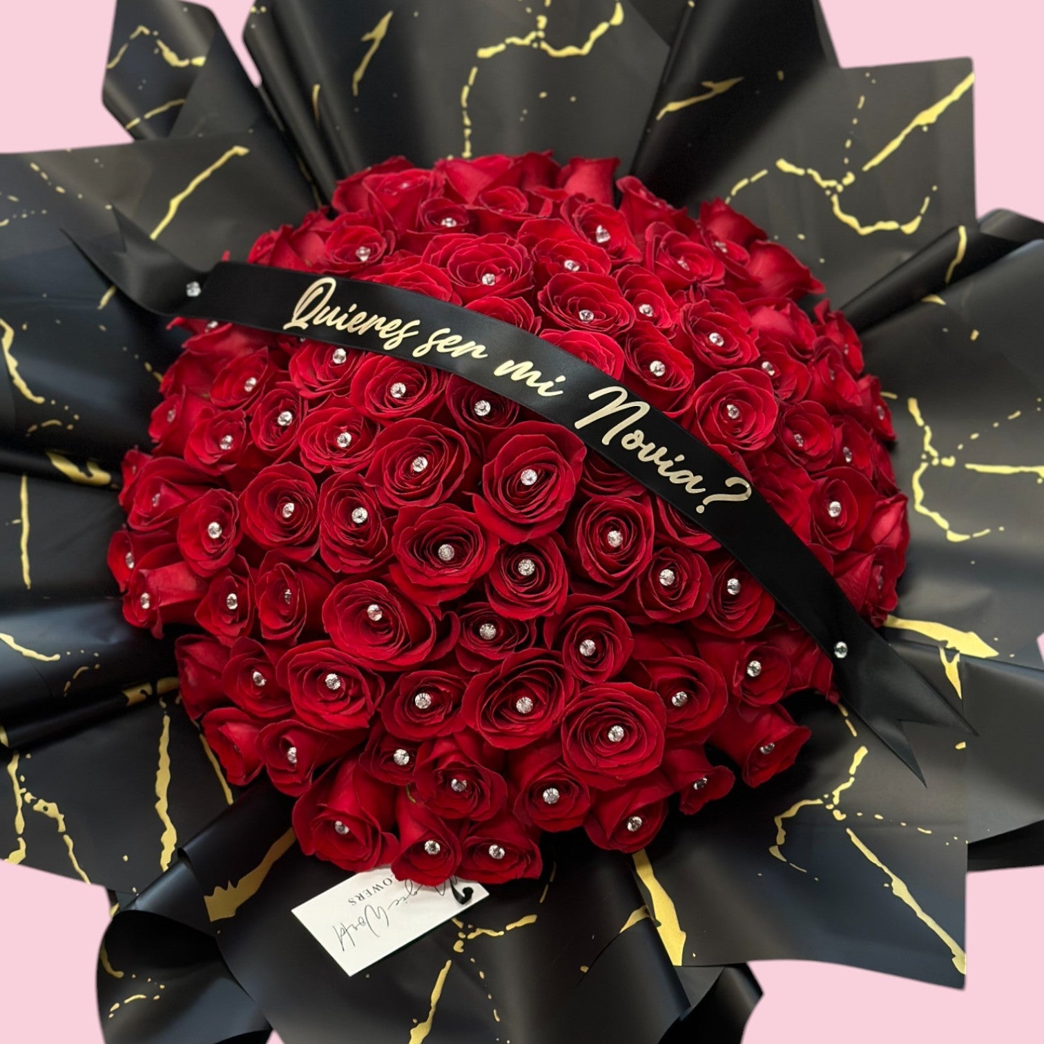 Ramo Buchon - Marble Love - Best Seller - Magic World Flowers