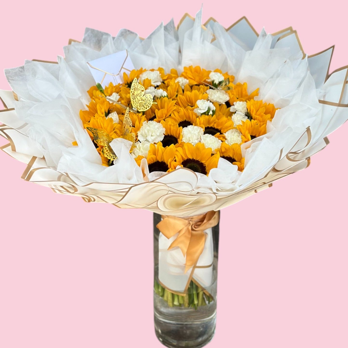 Ramo Buchon - Sunflowers Only - Best Seller - Magic World Flowers