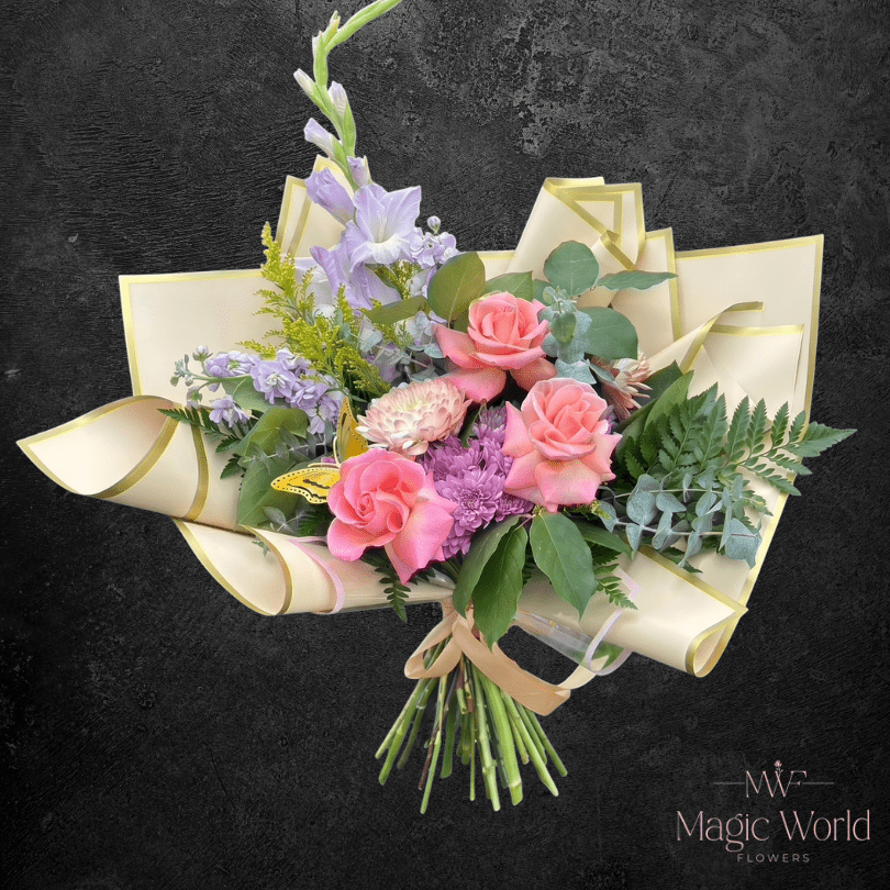 Soft Era | Modern Blooms Bouquet - Magic World Flowers