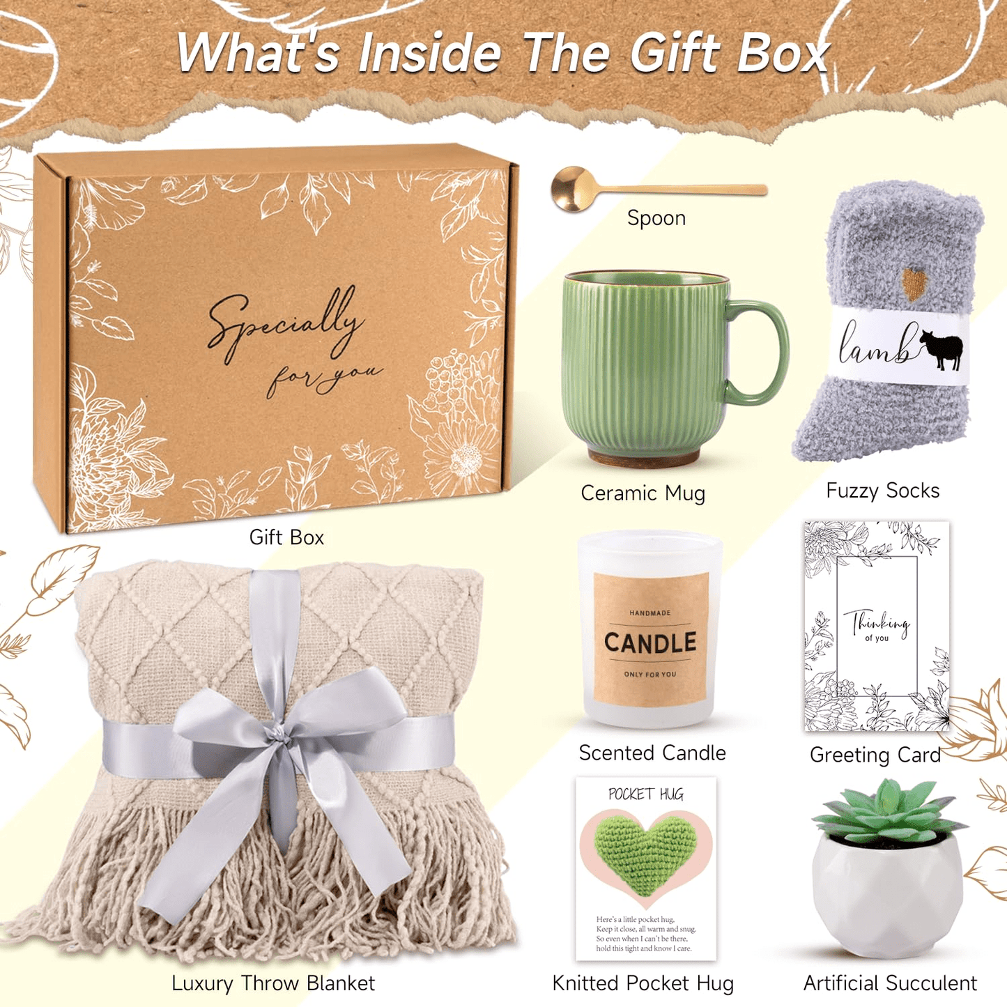 Specially for you - Mini Gift Basket - Magic World Flowers