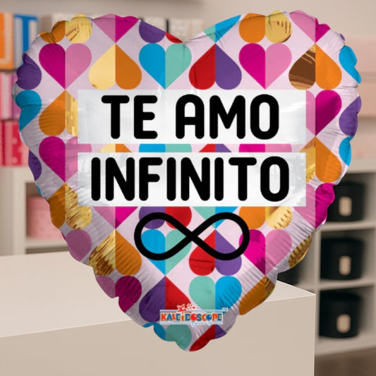 Te Amo Infinito – Helium Balloon - Magic World Flowers