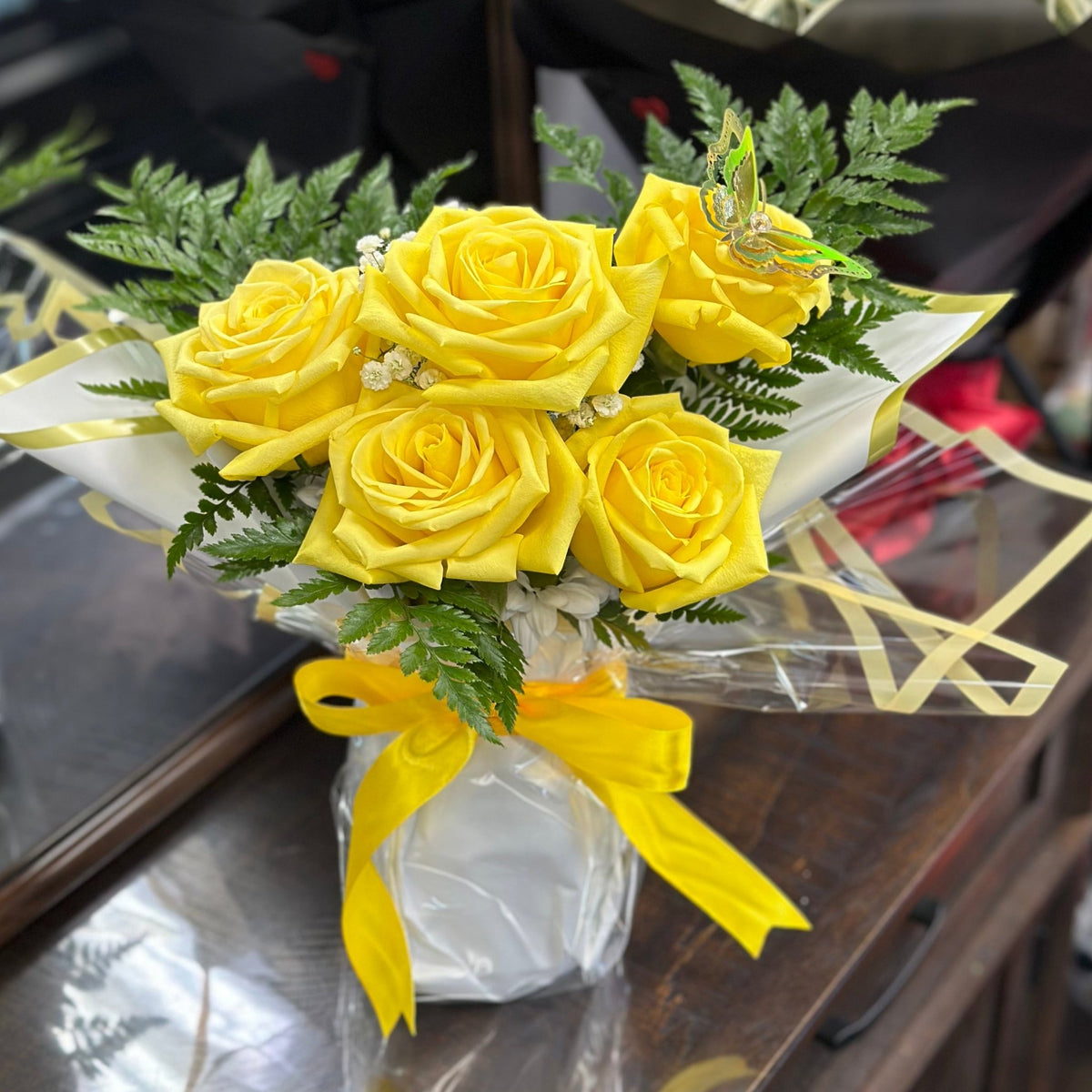 To my Ba-bee - Flores Amarillas Collection - Magic World Flowers