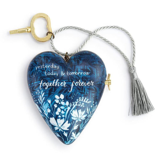 Together Forever Musical Art Heart - 3.5in - Magic World Flowers