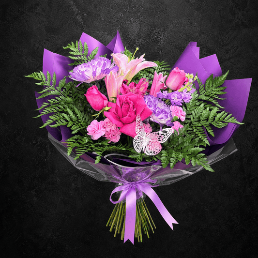 Ultraviolet | Modern Blooms Bouquet - Magic World Flowers