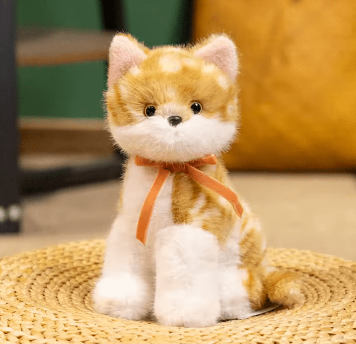 White Cat - Plush Toy - Magic World Flowers