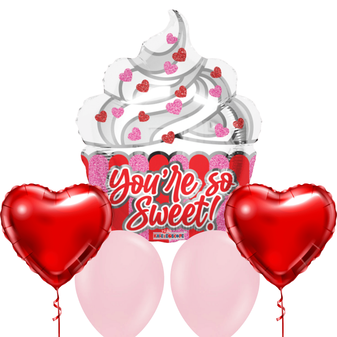 You're so Sweet Balloon Bouquet - Magic World Flowers